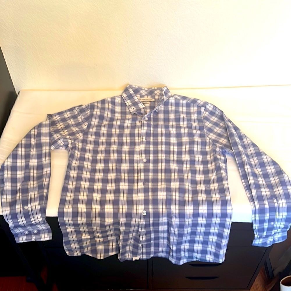 Southern Proper Men's Long Sleeve Button Up Shirt - Size Small